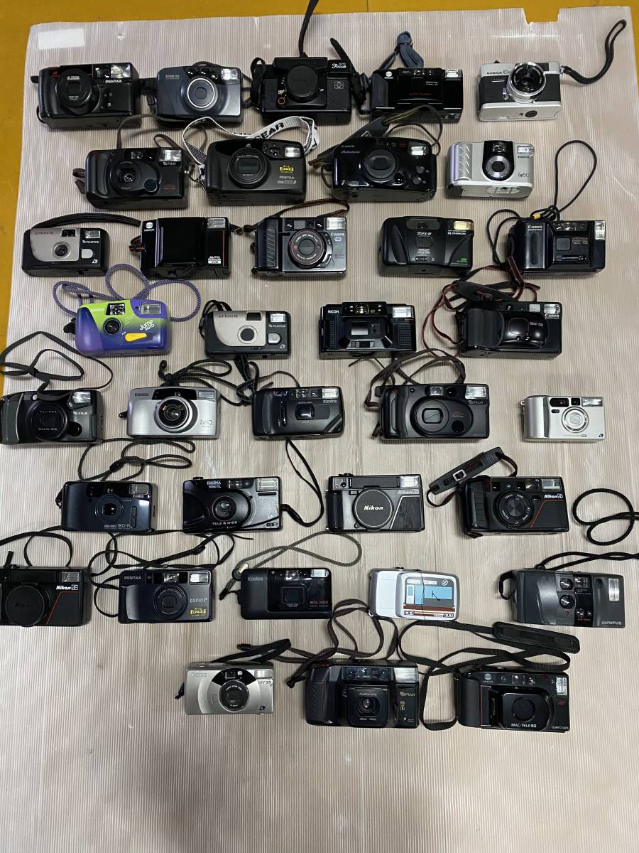 ビデオカメラ 5台 まとめ売り ☆フィルムカメラ まとめ売り☆CANON/Minolta/Konica/Nikon など【中古