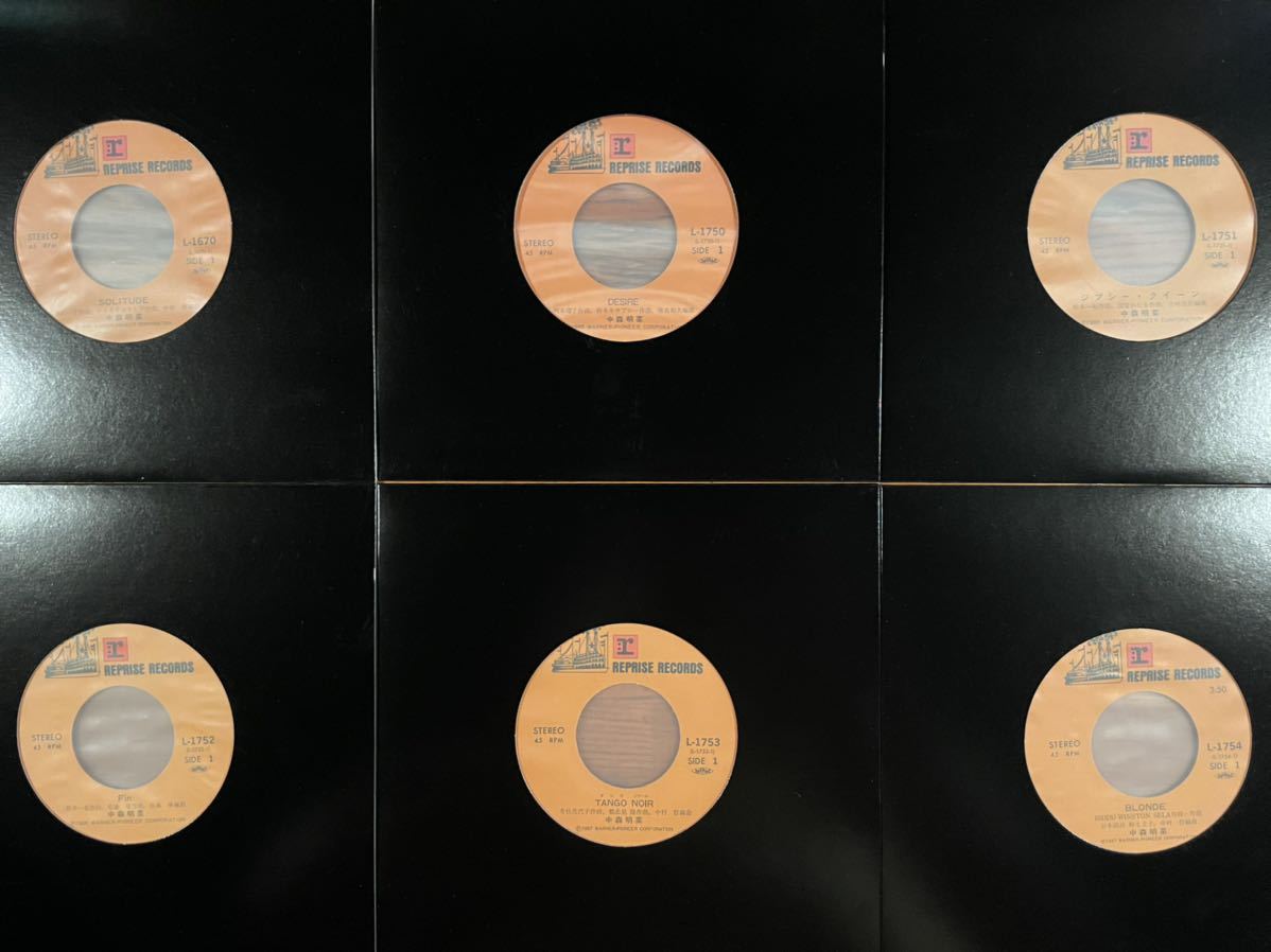 中森明菜 新品 美品 EP レコード 25枚 スローモーション 〜 LIAR +