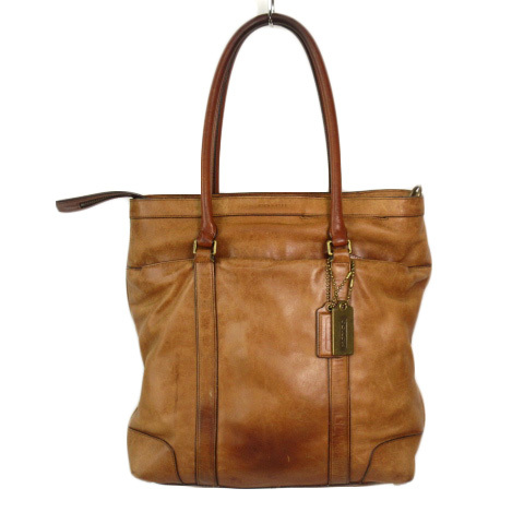 コーチ COACH 70857 バッグ ショルダー 2way レザー 茶 ブラウン メンズ レディース