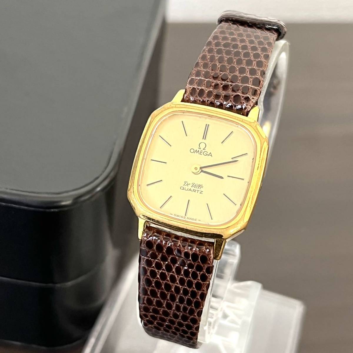 オメガ デビル OMEGA 手巻き 1円〜 De QZ 腕時計 Ville クォーツ 