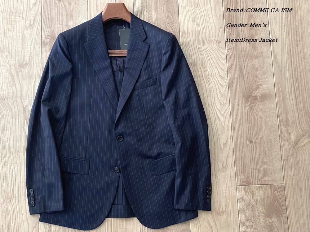 新品 COMME CA ISM MEN コムサイズム【カノニコ】super110