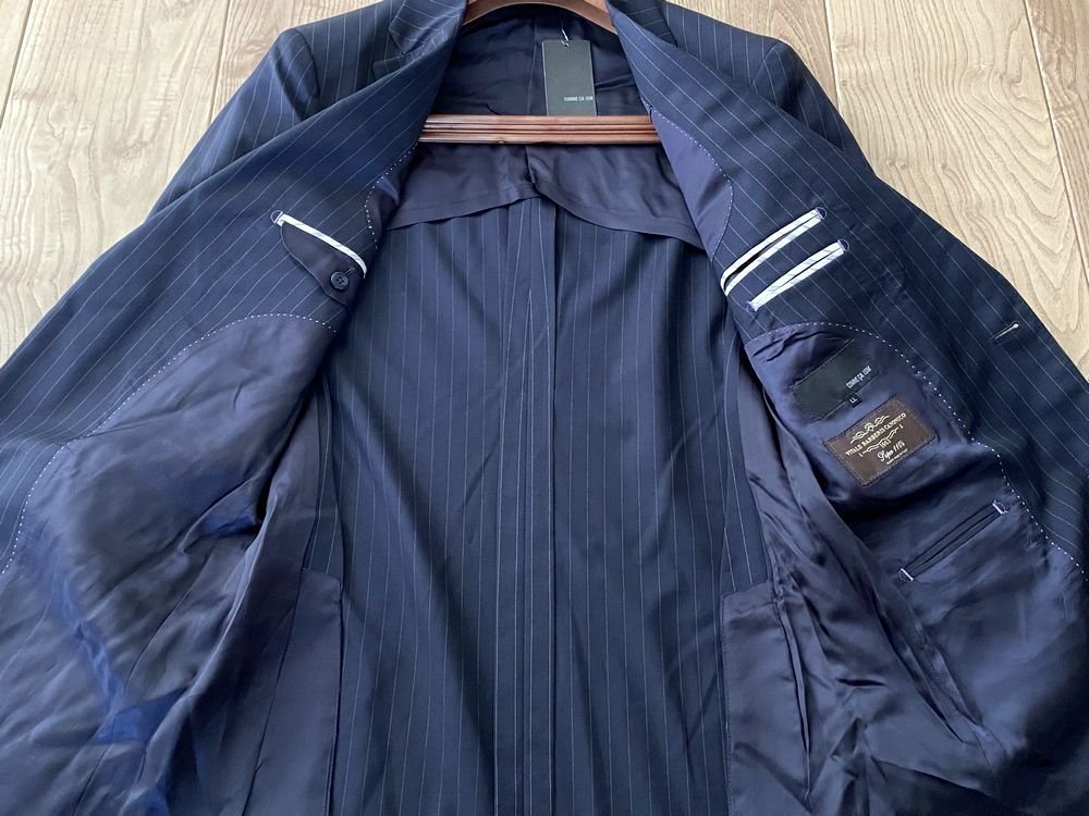 新品 COMME CA ISM MEN コムサイズム【カノニコ】super110