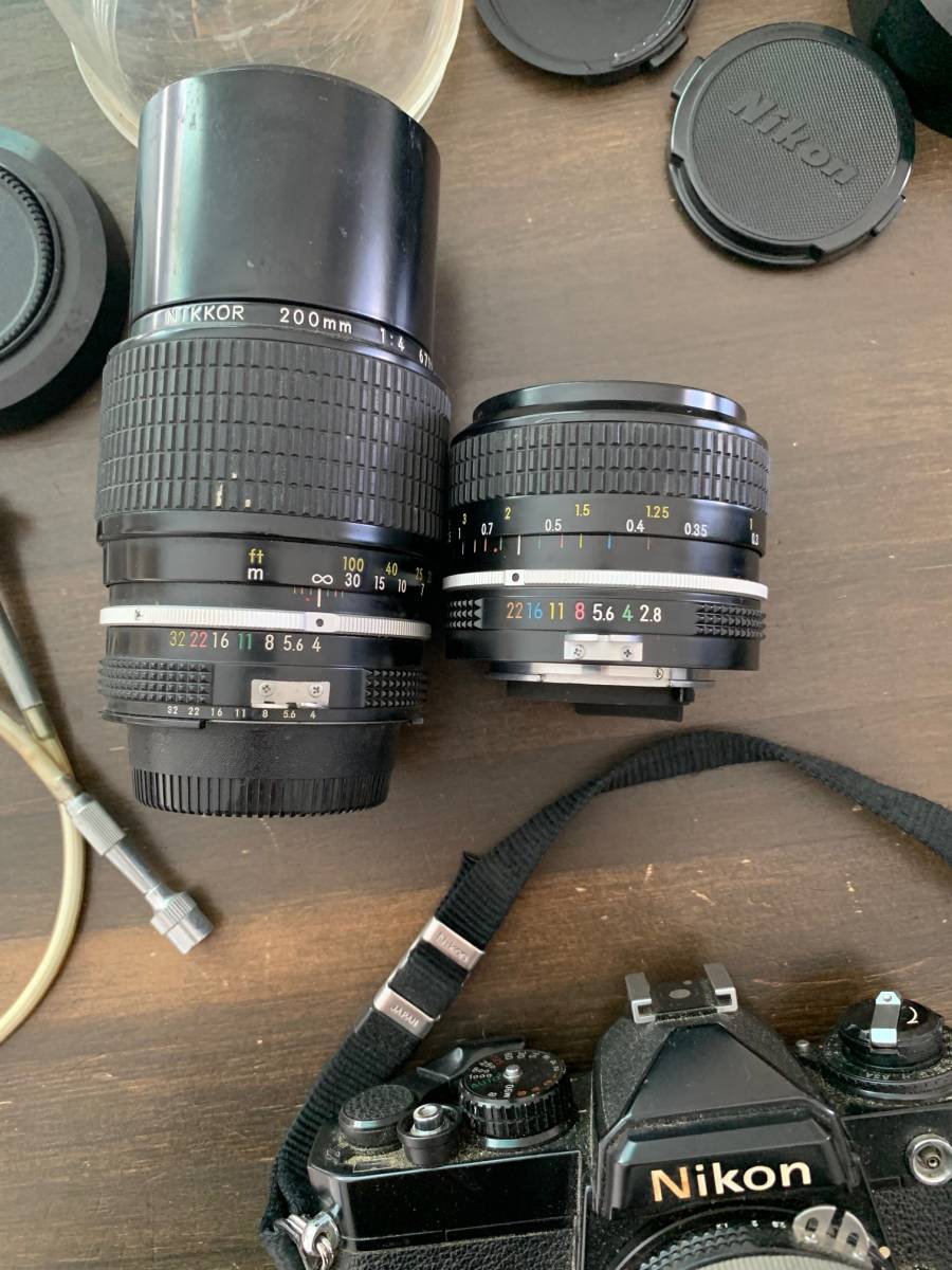 Nikon ニコン FE フィルム一眼レフ 望遠レンズ ジャンク扱い 【公式通販】