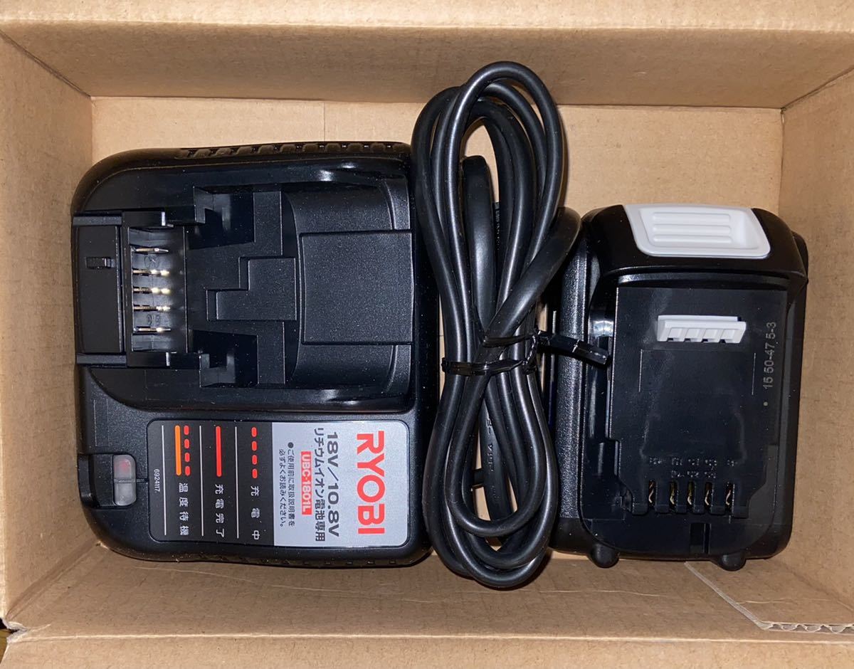 展示未使用品 リョービ 充電式ロングヘッジトリマ BHL-1800L1 (刈払機 
