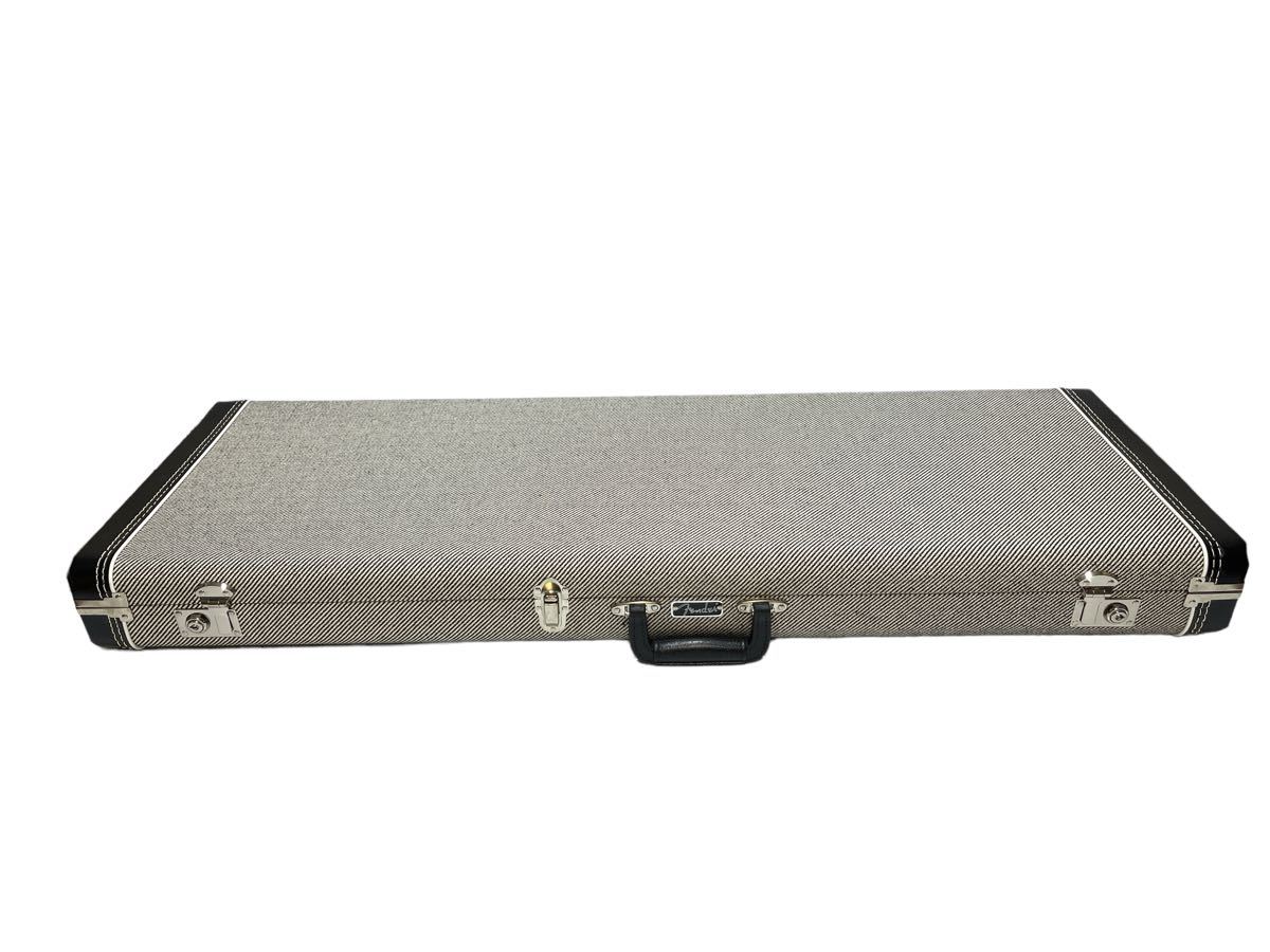 100%新品，2025 FENDER USA ブラックツイードハードケース/ G&G The