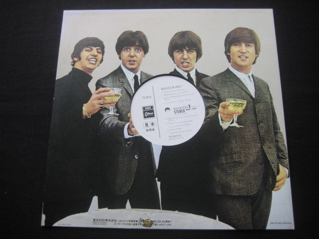 定番，新作登場 見本盤 IN ITLAY イン イタリー /ビートルズ(Beatles， The)｜売買されたオークション情報、yahooの商品情報をアーカイブ公開 - オークファン B