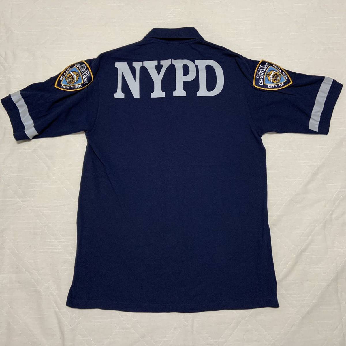 NYPDニューヨーク市警察リフレクターポロシャツ