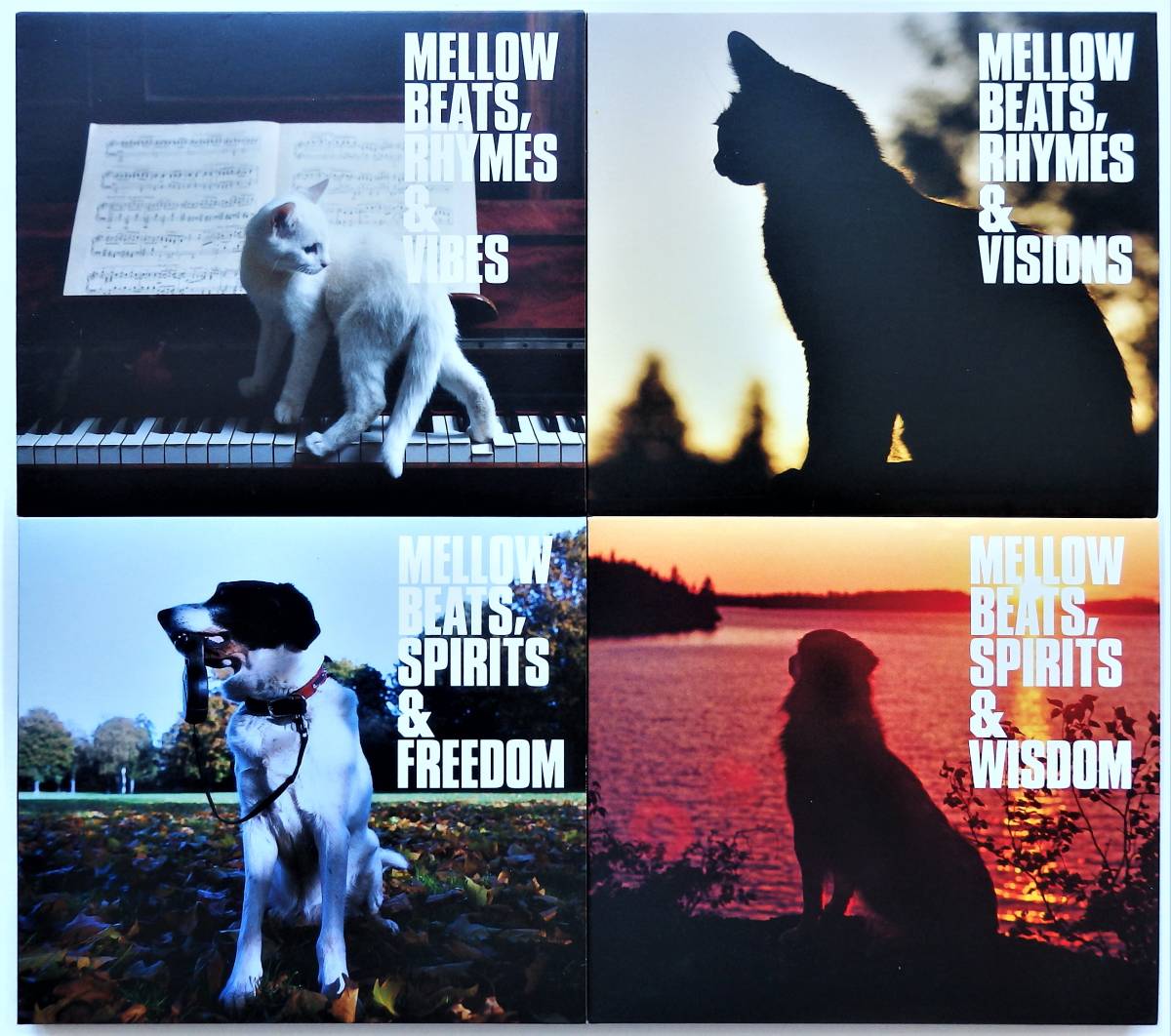 100%新品，2026 2007年ジャジーヒップホップコンピ/4枚セット/ 同様盤 V.A./Mellow Beats Rhymes & Vibes/Visions + Spirits & Freedom/Wisdom(ラップ、ヒップホップ)｜売買されたオークション情報、yahooの商品情報をアーカ ラップ、ヒップホップ
