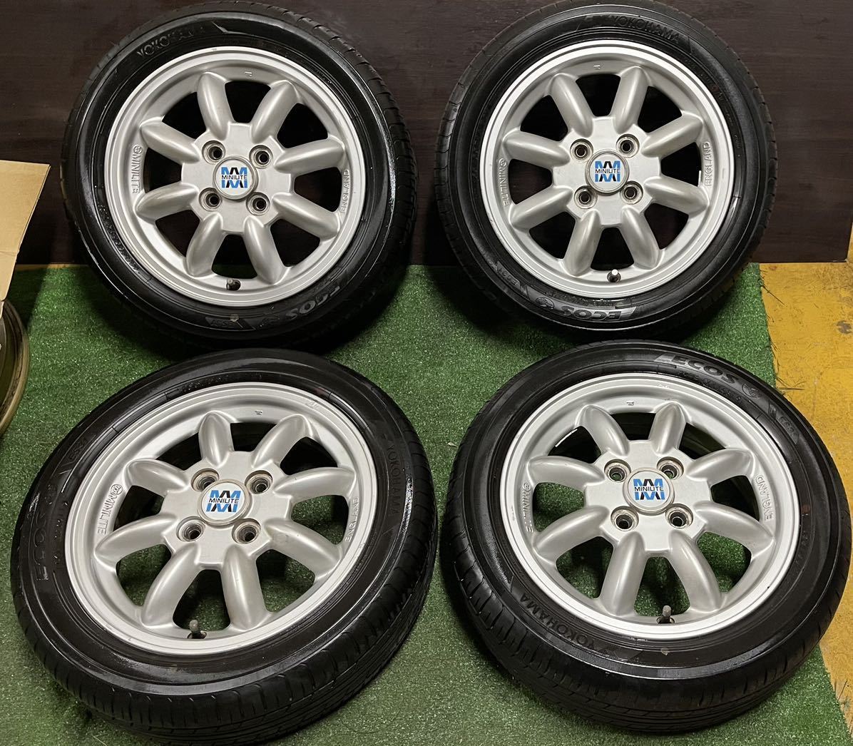 ☆MINILITE ミニライト 純正 15インチ アルミホイール 15×6.0J+43