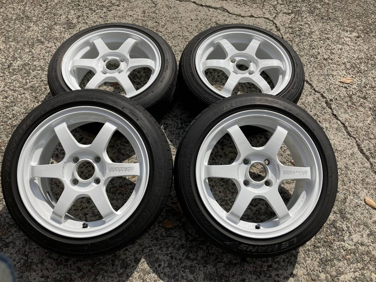 RAYS TE37 SONIC 15インチ 6.5J +45 4H100 鍛造 volkracing ボルク 