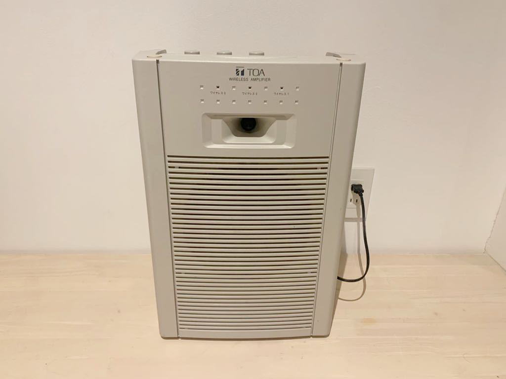 オーディオ機器 ジャンク品 TOA ワイヤレスアンプ WA-1712 生産終了品