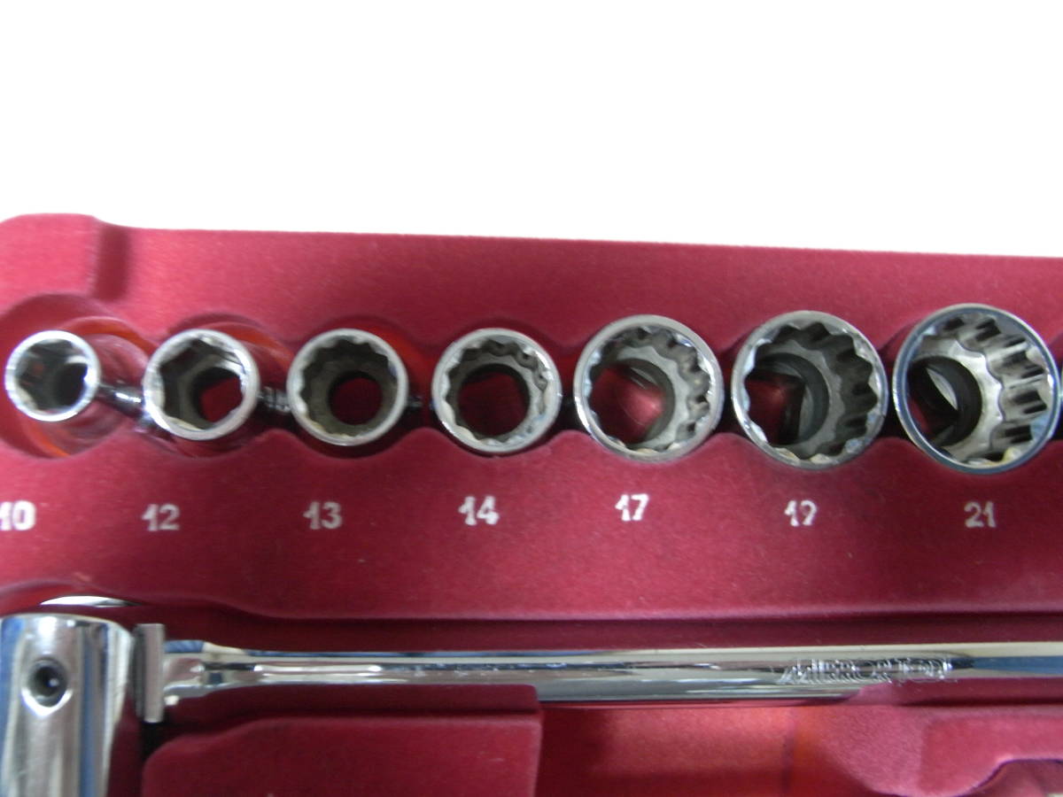 KTC MIRROR TOOL ミラーツール ソケットレンチセット 17点セット KTC MIRROR TOOL ミラーツール ソケットレンチセット 17点セット