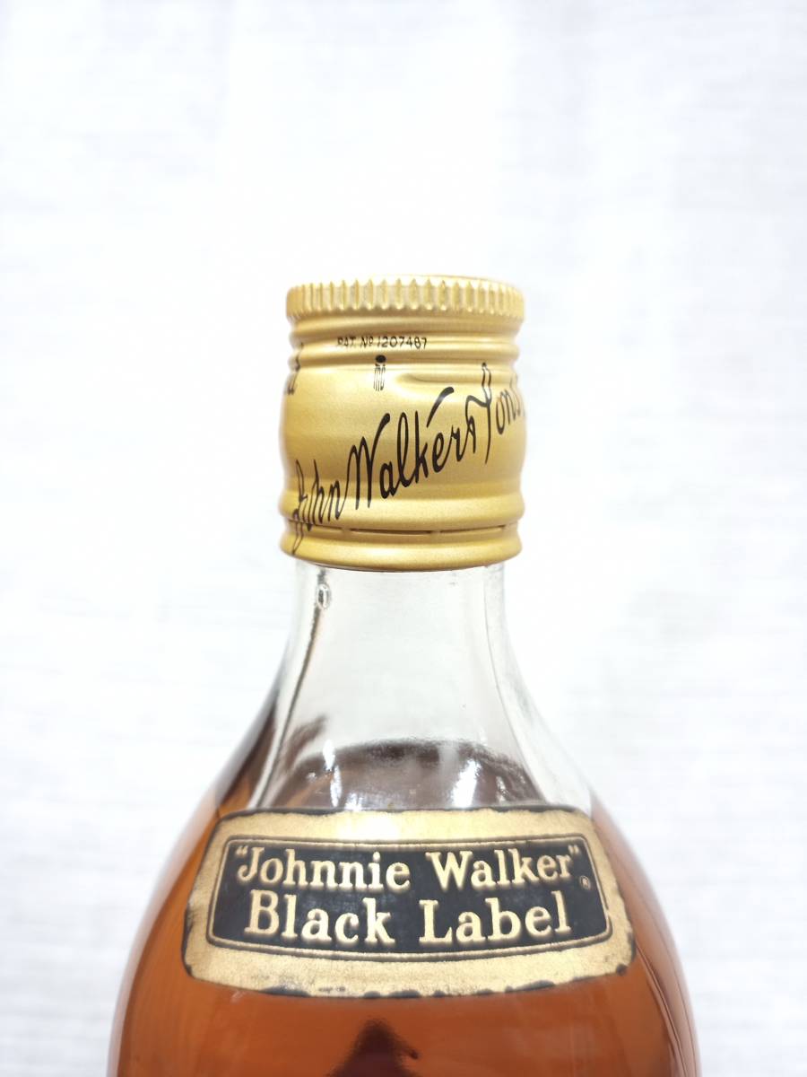 ◇注目! ジョニーウォーカー ブラックラベル 760ml 度数記載なし