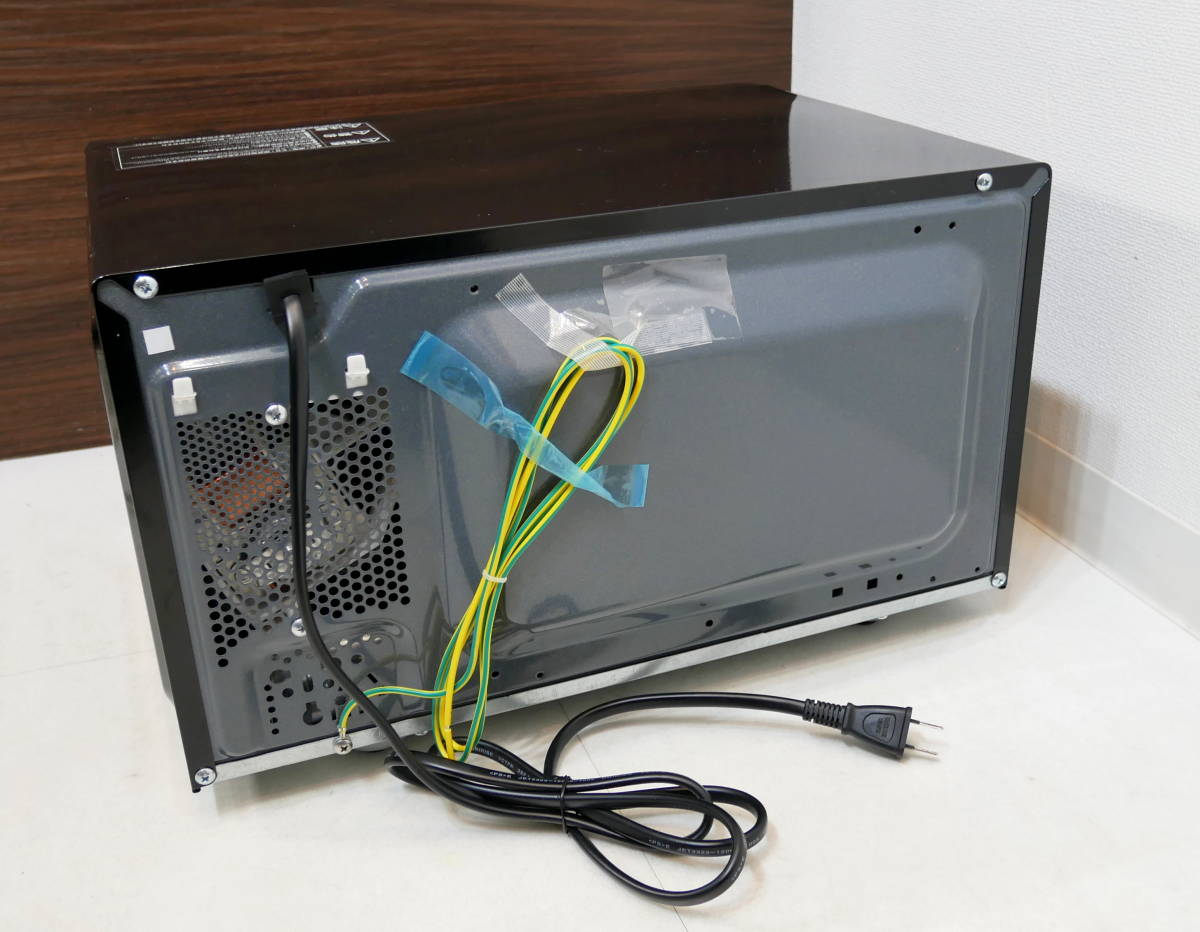 ★送料無料★(R410-G159)アイリスオーヤマ 電子レンジ 18L ブラック かんたん両面焼きレンジ IMGY-F181-B 2019年製 アイリスオーヤマ 電子レンジ 電子レンジ・オーブン ターンテーブル｜単機能レンジ｜電子レンジ フラットテーブル｜単機能レンジ｜電子レンジ ブラック