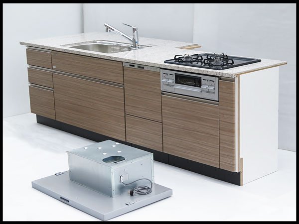 ●引取限定 2022年製!未使用! タカラスタンダード システムキッチン 間口281cm カウンターキッチン ガスコンロ TN36WV60 都市ガス用 