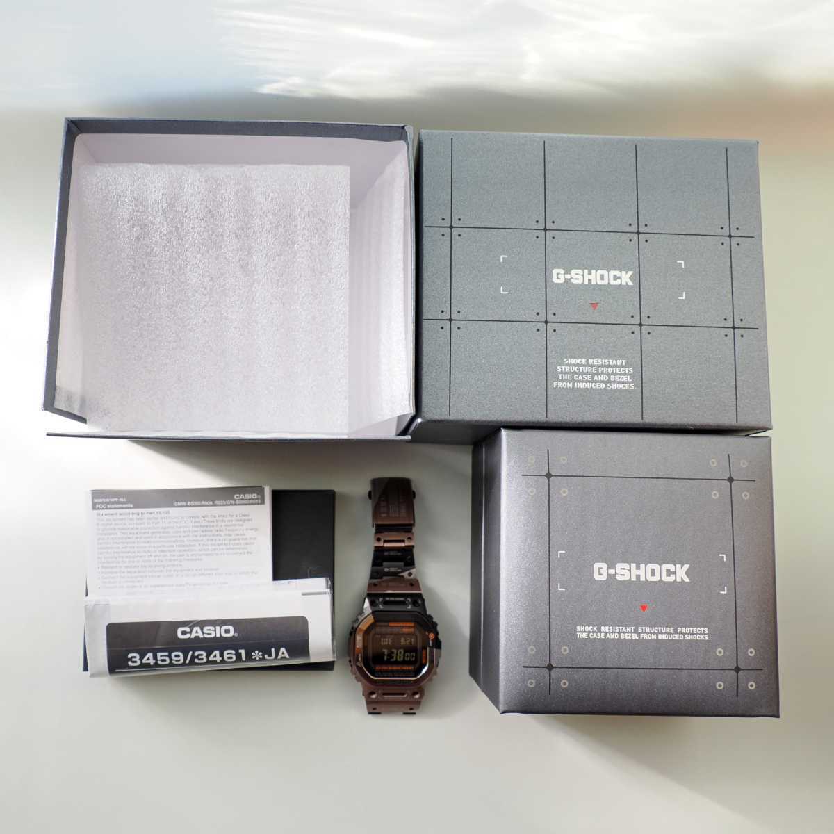 カシオ G-SHOCK GMW-B5000TVB-1JR チタンモデル 【公式通販】
