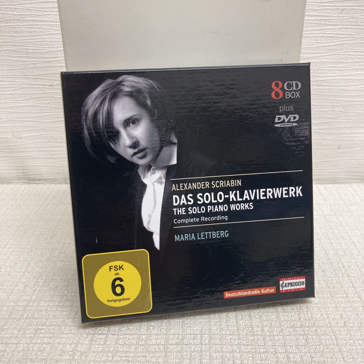 大得価，2026 I1019A4 Scriabin スクリャービン DAS SOLO-KLAVIERWERK THE SOLO PIANO WORKS ピアノ独奏曲全集 MARIA LETTBERG 8CD+DVD クラシック(その他)｜売買されたオークション情報、yahooの商品情報をアーカイブ公開 - オーク その他
