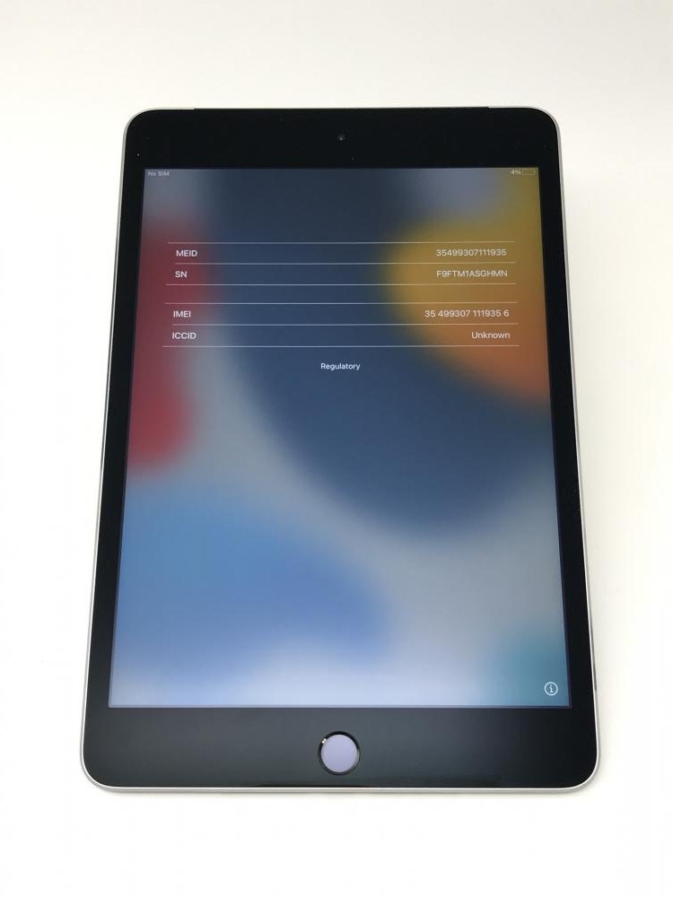 iPad mini 白ロム ゴールド Apple 64GB 0 docomo mini4 PCコンフル