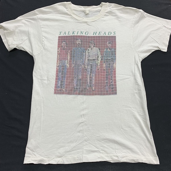 豊富な，新作 TALKING HEADS Tシャツ 80s 90s USA ヴィンテージ シングルステッチ フォトプリント トーキングヘッズ JONIO BRIAN ENO ロックT バンドT(Tシャツ)｜売買されたオークション情報、yahooの商品情報をアーカ Tシャツ