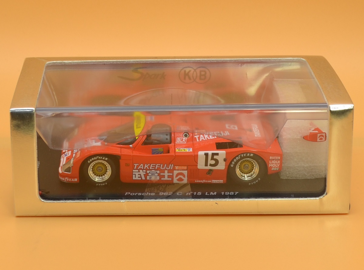 大セール❤️ ☆Sparkmodel スパークモデル 1/43 ポルシェ 962 C LM 1987 #15