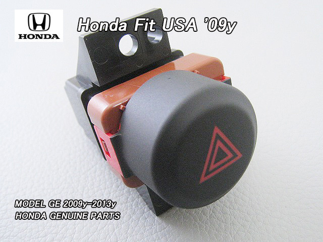HOT，人気SALE フィットGE HONDA ホンダFIT純正USハザードスイッチ 黒ベース&times;赤 /USDM北米仕様GE6GE8海外USA非常灯4点灯ボタンHAZARD米国JDMアメリカ(ホンダ用)｜売買されたオークション情報、yahooの商品情報を ホンダ用