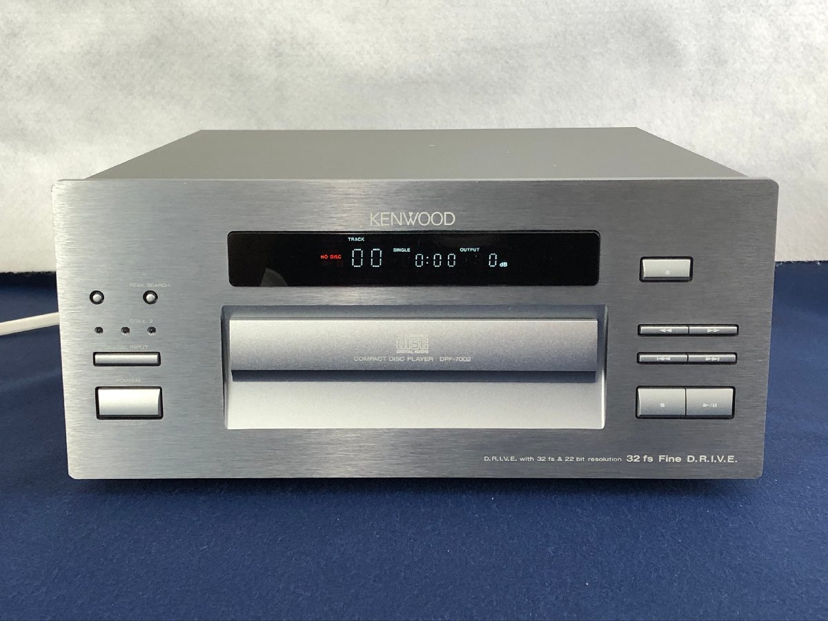 ☆ジャンク品☆CDプレーヤー DPF-7002 KENWOOD ケンウッド