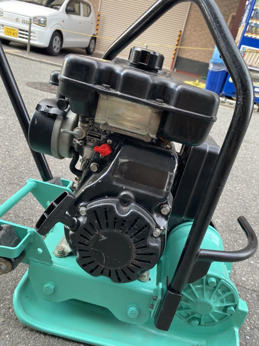 ○三笠産業 プレートコンパクター MVC-40GA 中古機 40キロ プレート 転 