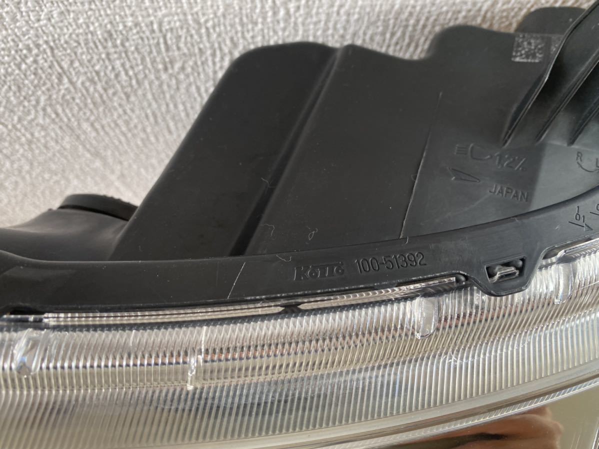 タントカスタム LA600S 純正 LED ヘッドライト 左 KOITO 100