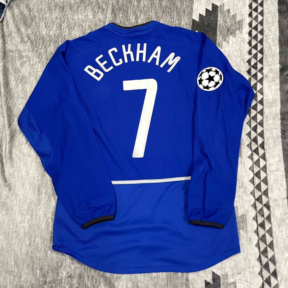 UMBRO マンチェスターユナイテッド ベッカム 長袖ユニフォーム 7番