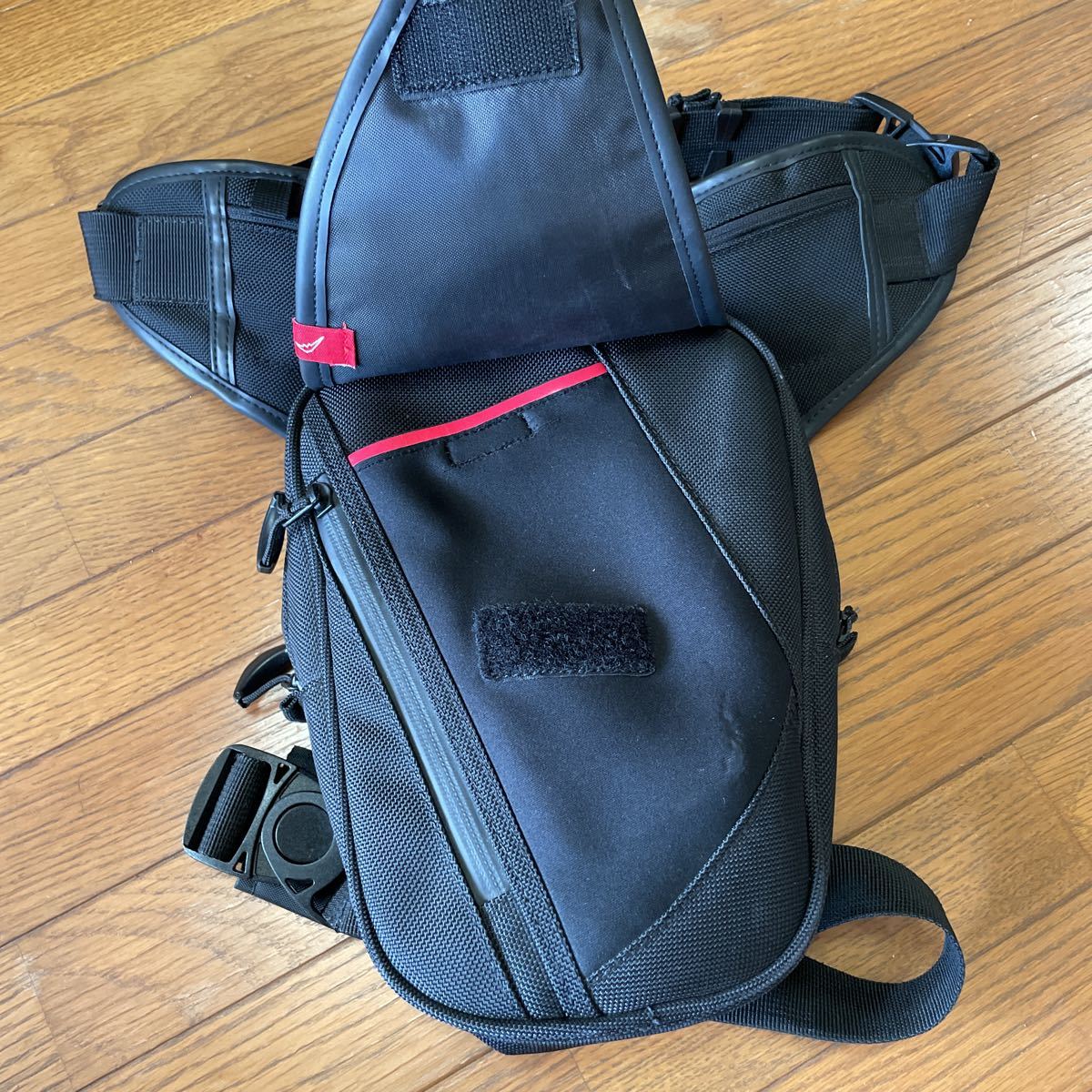 クシタニ K-3588 レッグバッグ KUSHITANI ブラック JAPAN レッグバック 