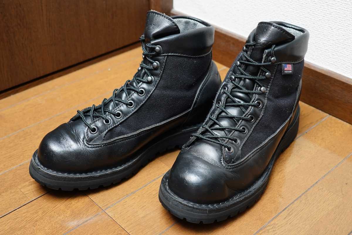 セール，定番人気 DANNER ダナーライト ブラック us9 ゴアテックス ブーツ 黒 31400x(9インチ)｜売買されたオークション情報、yahooの商品情報をアーカイブ公開 - オークファン 9インチ