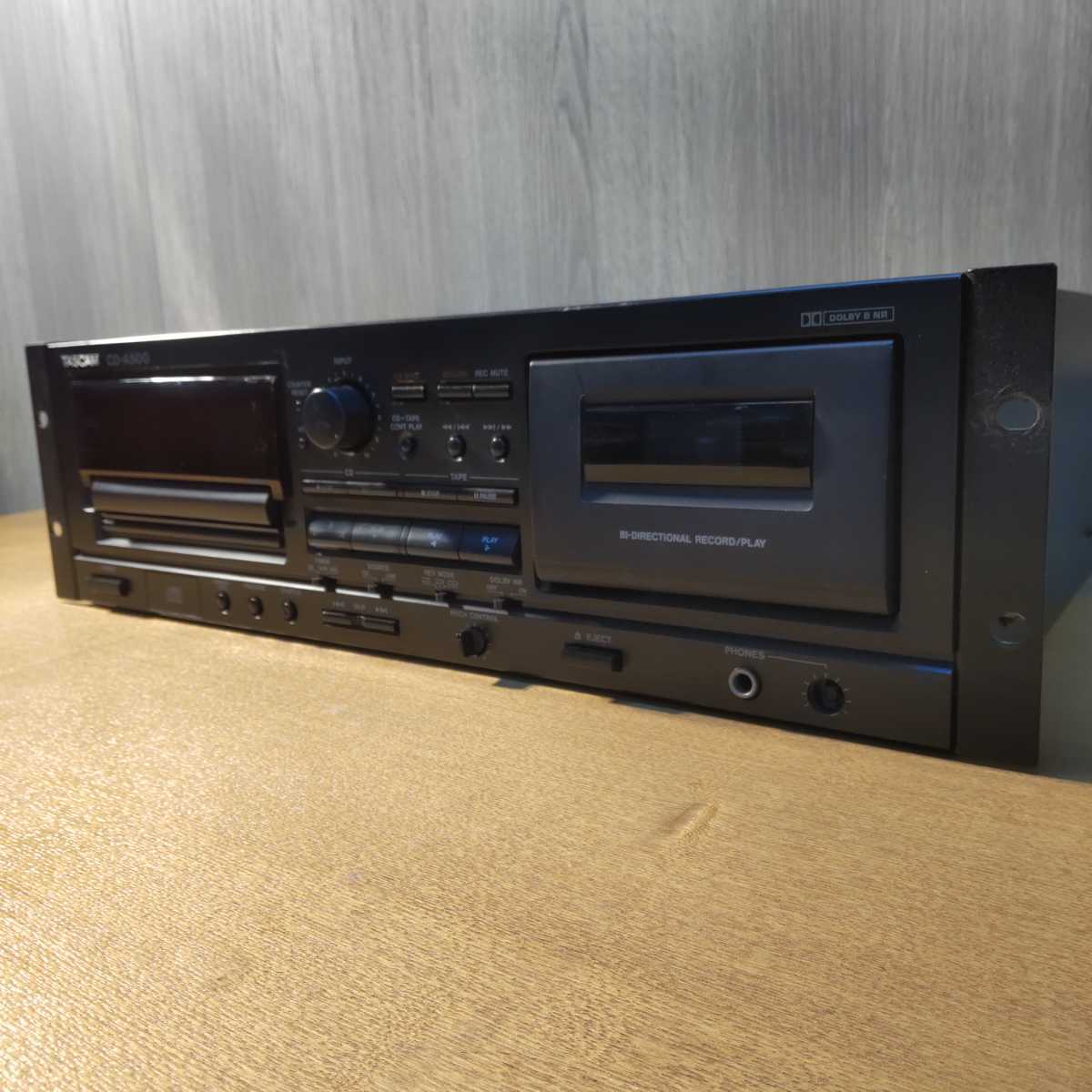 Cd a500 タスカム cdプレーヤー 美品TASCAM CD-A500 カセット