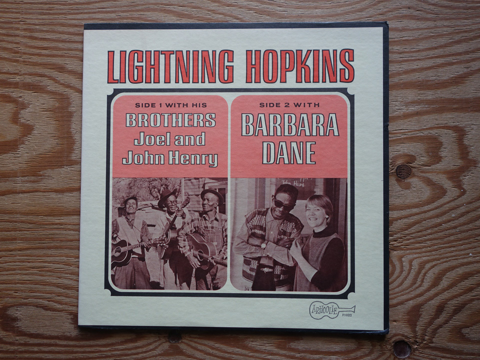  米 / Lightning Hopkins / With His Brothers Joel and John Henry and With Barbara Dane / F1022 Arhoolie m(ブルース)｜売買されたオークション情報、yahooの商品情報をアーカイブ公開 - オークファン ブルース