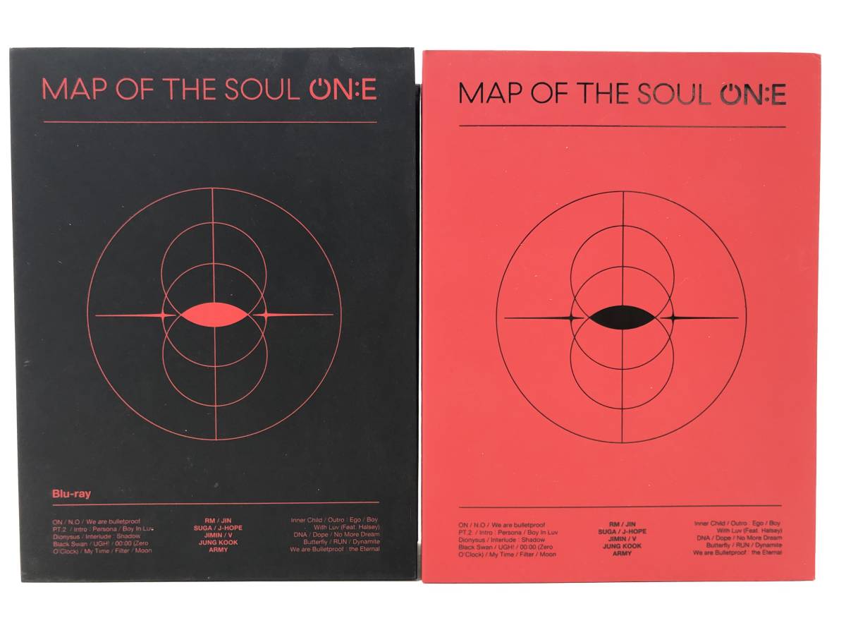 OF THE SOUL MAP BTS ON:E | 防弾少年団 & Blu-ray詳細 ON:E」DVD