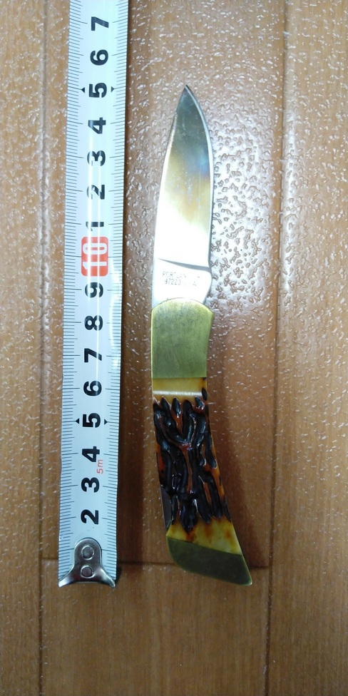 ※ GERBER A　USA　フォルデングナイフ＆ケース ※