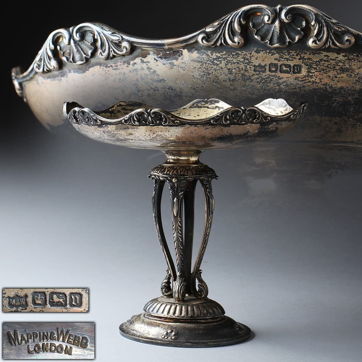 MAPPIN &WEBB LONDN マッピン&ウェッブボウルアンティーク