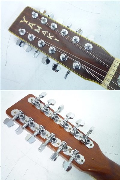 アコースティックギター YAMAKI YW-40M 12弦ギター トップ単板 縦ロゴ 