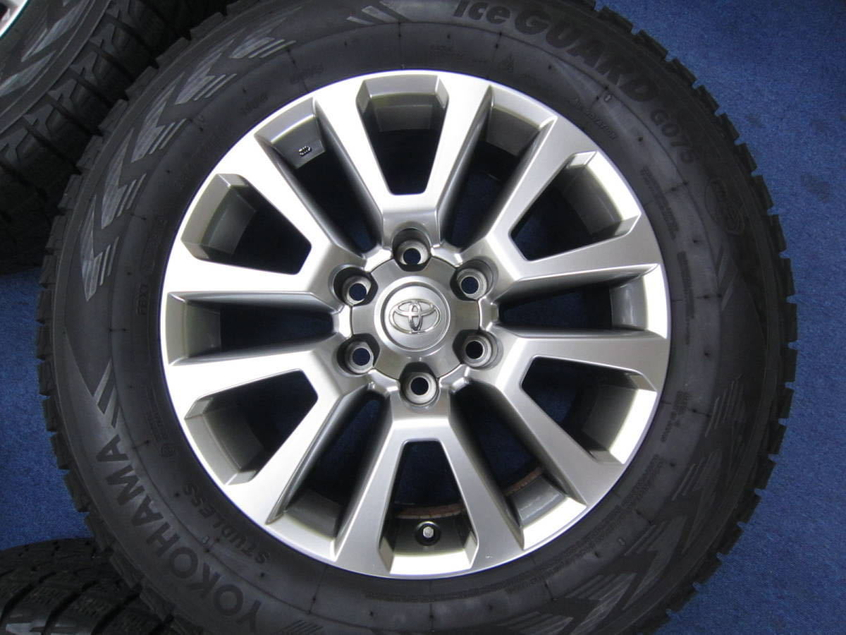 150系 ランドクルーザー プラド 265/60R18 スタッドレスタイヤ