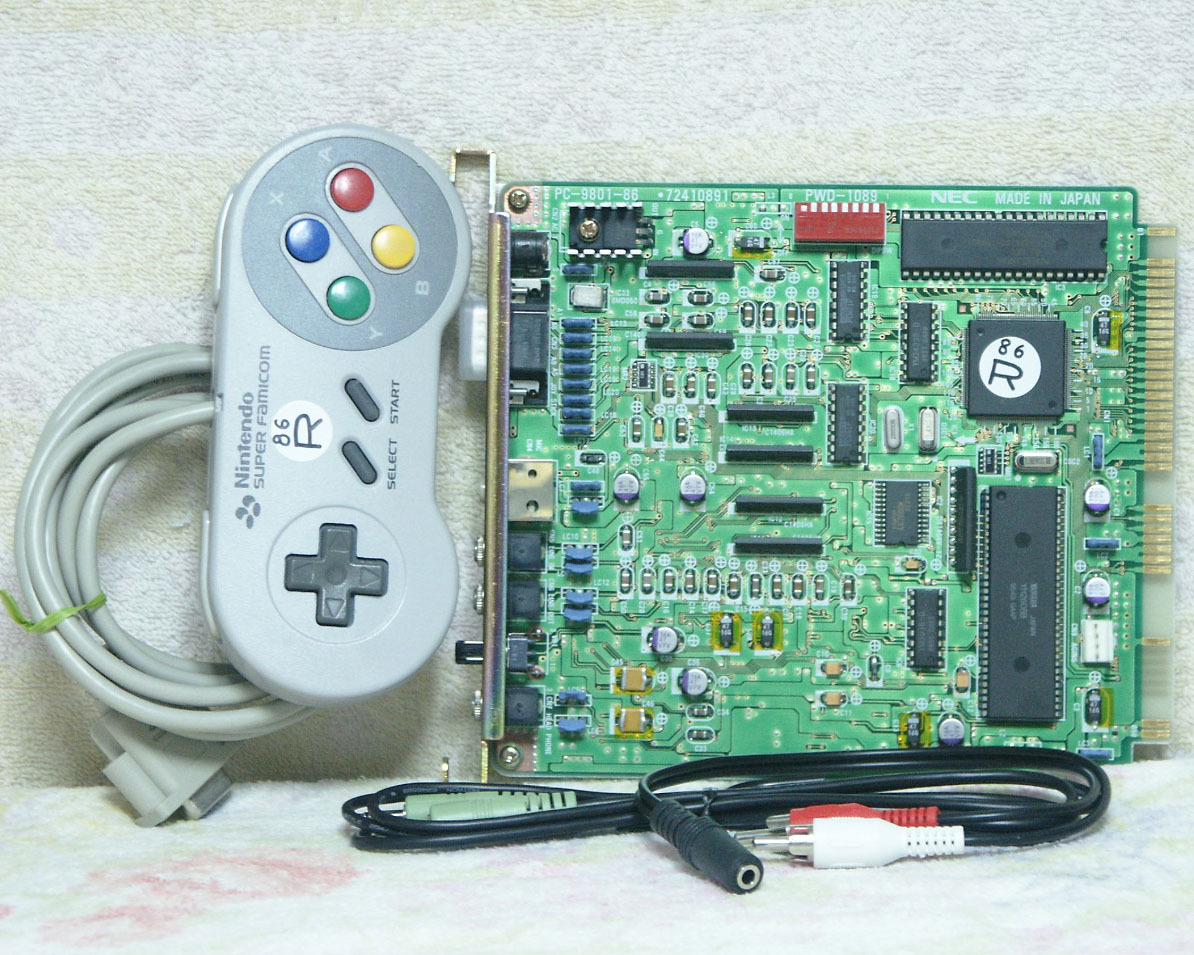 NEC PC-9801-86 PWD-1089 G8NQY FM音源ボード【動作確認済み