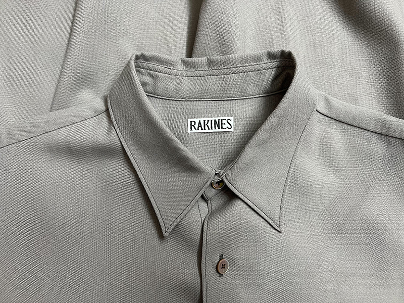 人気ショップ RAKINES ラキネス MAT TROPICAL-LONG SHIRT オーバー