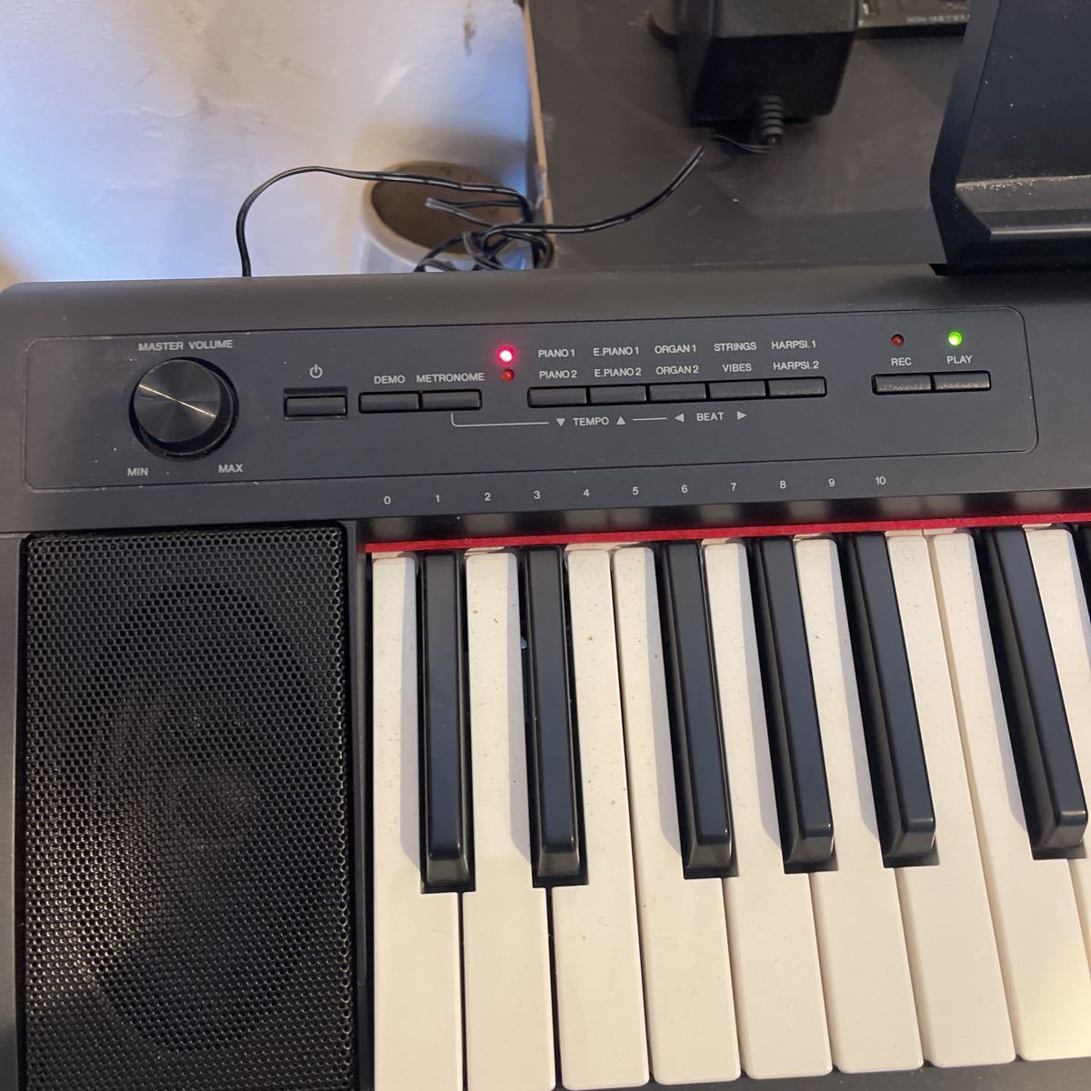 piaggero(ピアジェーロ)】YAMAHA NP-32B キーボード・スタンド・イス 