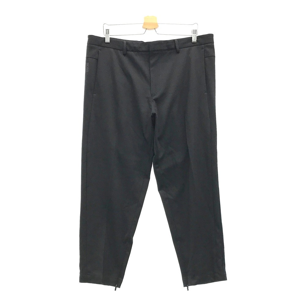 HUGO BOSS ヒューゴボス 50437655 ストレッチパンツ ATHLEISURE JERSEY ブラック系 UK56 [240001807072] メンズ