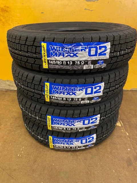 2022年製 145/80R13 WM02 ダンロップウィンターマックス DUNLOP WINTER