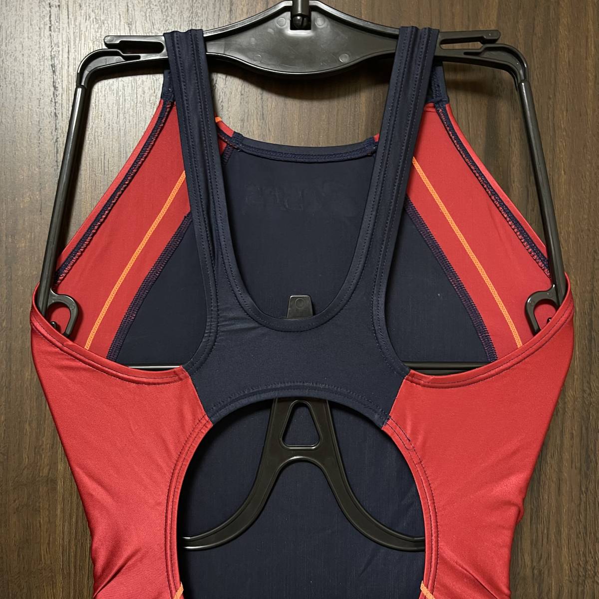 ASICS アシックス ハイレグ 女子 中古 競泳水着 光沢 部活 ハイカット