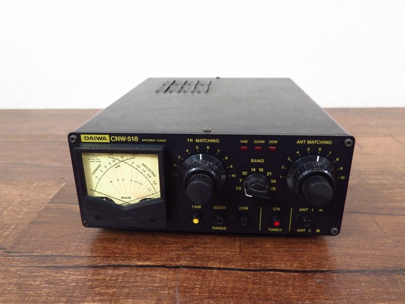 HFリニアアンプ power jack PJ-900H 部品取りジャンク品 CB帯と28.305