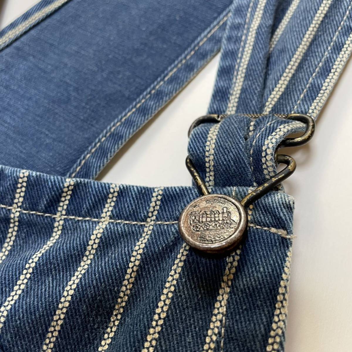RRLウォバッシュ オーバーオール 機関車ボタン limited Edition Limited Edition/名作】RRL “Double Wabash Overall” S ウォバッシュ