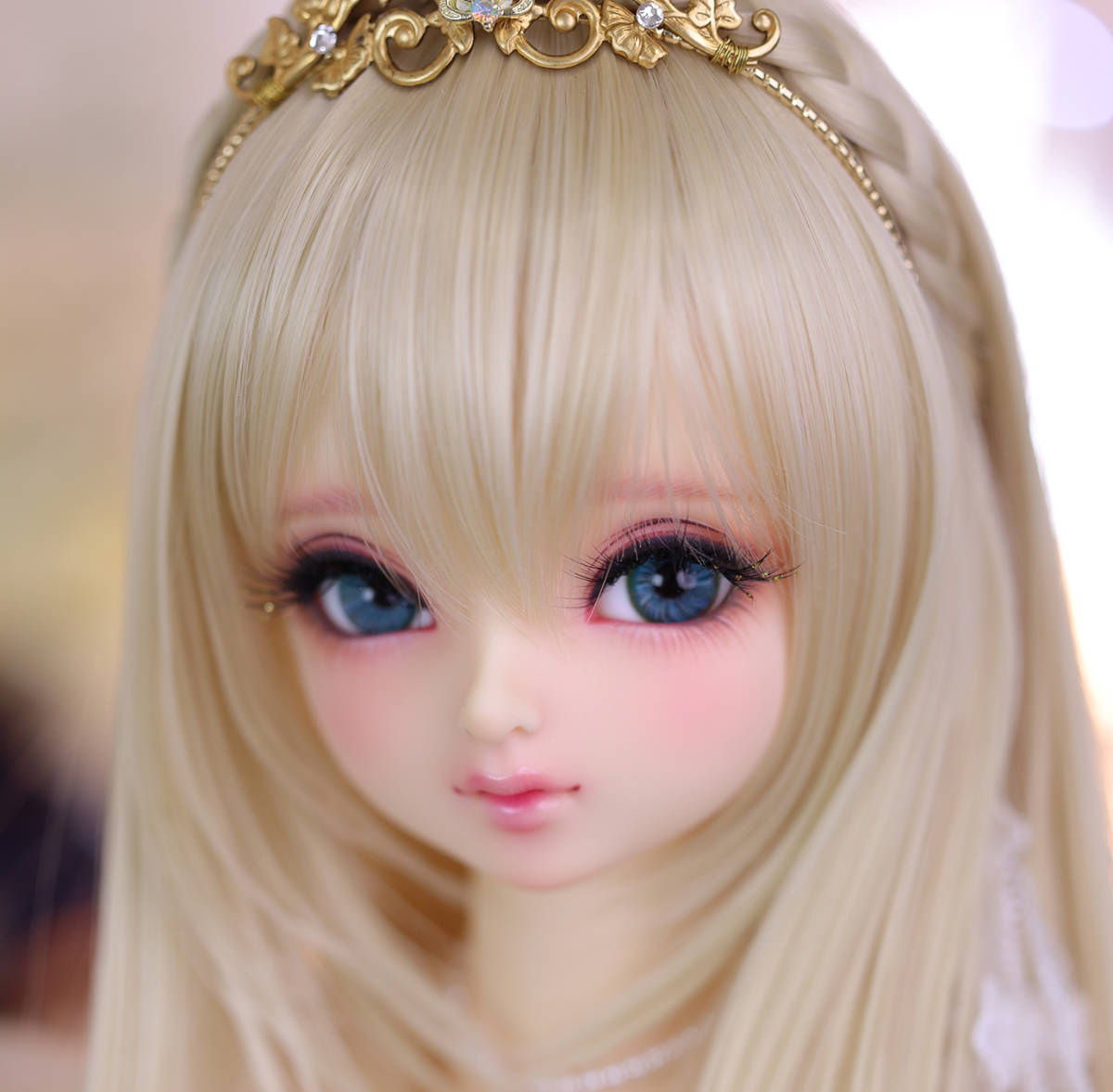 ボークス SDメル(PSフェア肌）カスタムヘッド・ウィッグ(本体)｜売買 