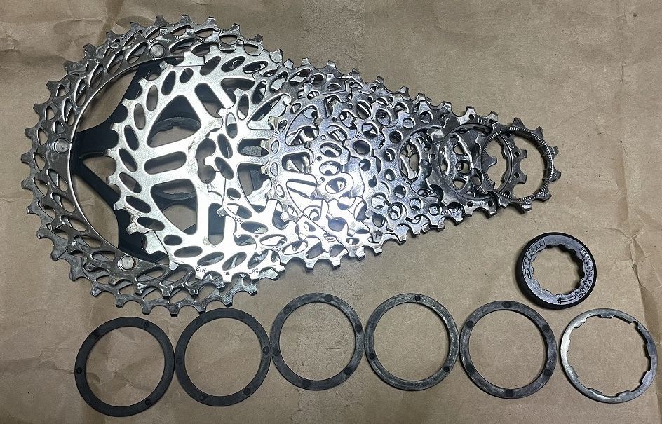 SRAM 2x10速 シフター・ディレイラー　スプロケット クランクセット SRAM 2x10速 シフター・ディレイラー スプロケット クランクセット