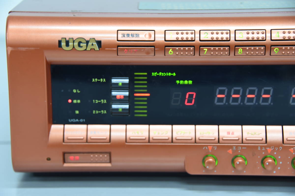 JY10-300【現状品】通電確認済み｜UGA-01 ウガ カラオケ機器｜本体 
