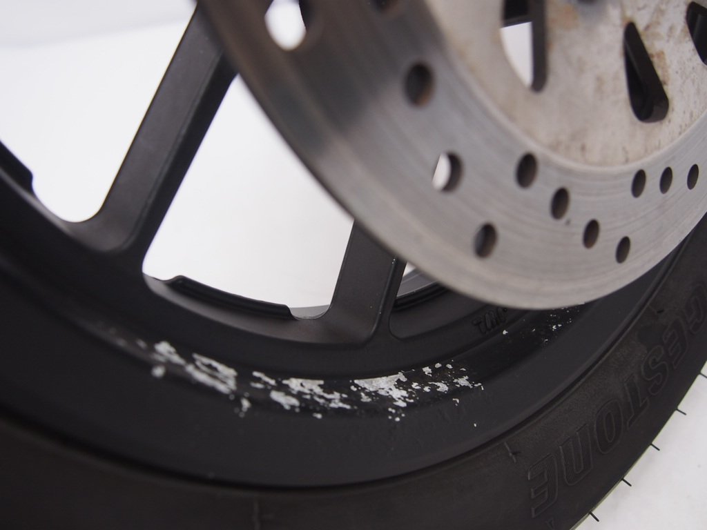 マジェスティS純正リアホイール3.25×13J.ディスク付きS2R刻印SG28J